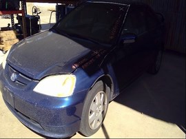 2003 HONDA CIVIC, BLUE, EX, 1.7L, VTEC, MT.  A25075